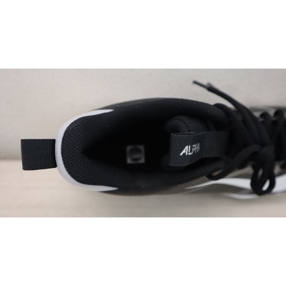 Nike FQ3875-001 Men's Sz 11W Black Alpha Menace 4 Shark Molded Football Cleats - Picture 6 of 11